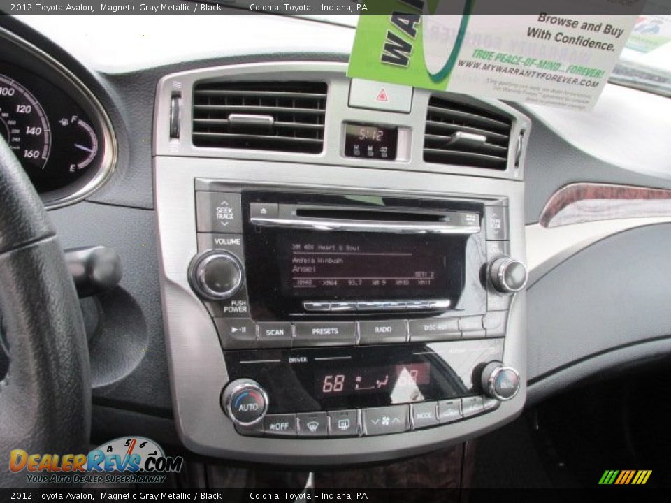 2012 Toyota Avalon Magnetic Gray Metallic / Black Photo #15