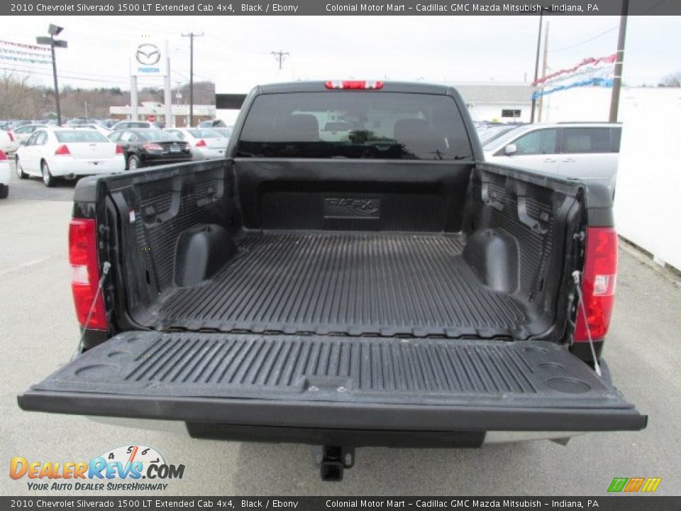 2010 Chevrolet Silverado 1500 LT Extended Cab 4x4 Black / Ebony Photo #7