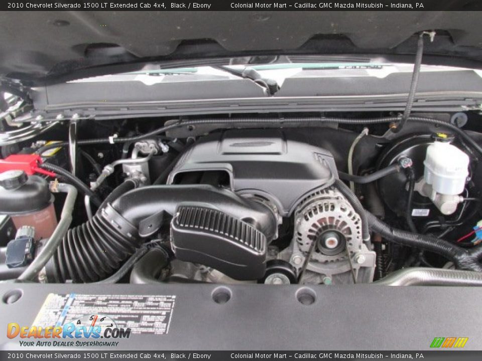 2010 Chevrolet Silverado 1500 LT Extended Cab 4x4 Black / Ebony Photo #8