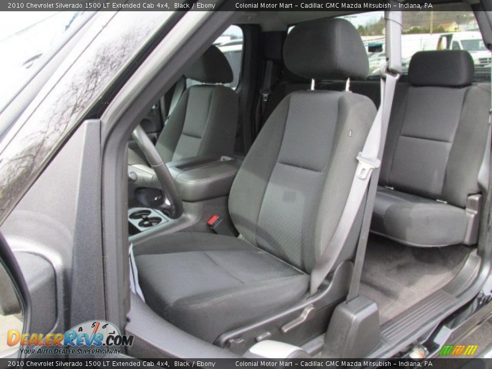 2010 Chevrolet Silverado 1500 LT Extended Cab 4x4 Black / Ebony Photo #9