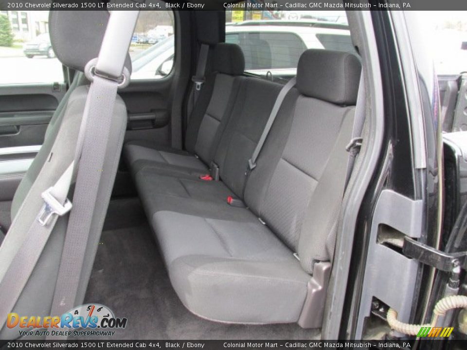2010 Chevrolet Silverado 1500 LT Extended Cab 4x4 Black / Ebony Photo #11