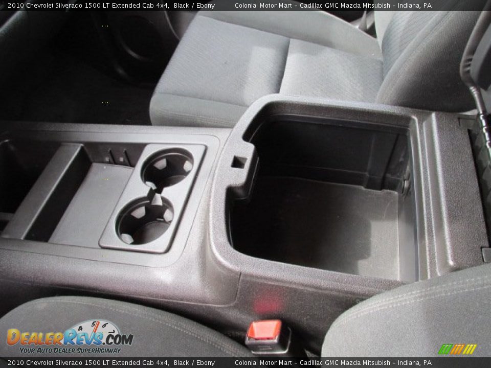 2010 Chevrolet Silverado 1500 LT Extended Cab 4x4 Black / Ebony Photo #14