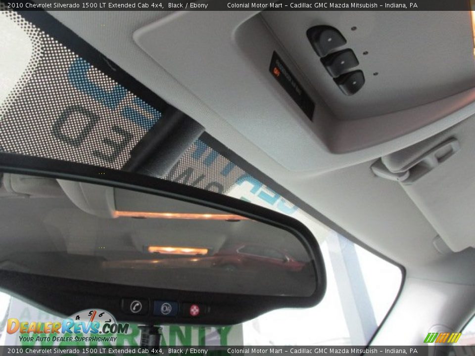 2010 Chevrolet Silverado 1500 LT Extended Cab 4x4 Black / Ebony Photo #16