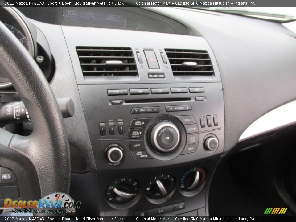 2012 Mazda MAZDA3 i Sport 4 Door Liquid Silver Metallic / Black Photo #15