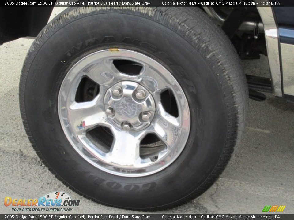 2005 Dodge Ram 1500 ST Regular Cab 4x4 Patriot Blue Pearl / Dark Slate Gray Photo #3