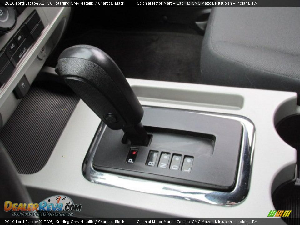2010 Ford Escape XLT V6 Sterling Grey Metallic / Charcoal Black Photo #14