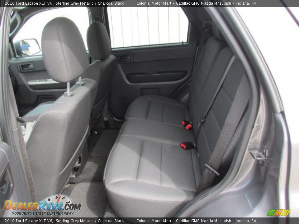 2010 Ford Escape XLT V6 Sterling Grey Metallic / Charcoal Black Photo #17