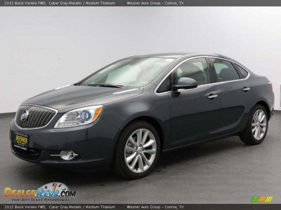 2013 Buick Verano FWD Cyber Gray Metallic / Medium Titanium Photo #1