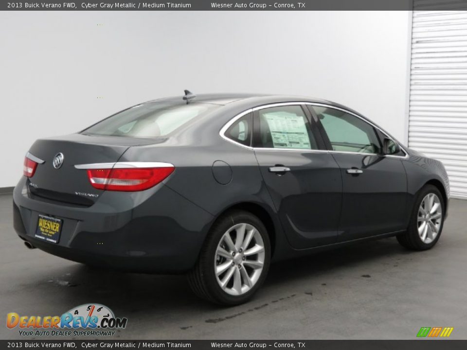 2013 Buick Verano FWD Cyber Gray Metallic / Medium Titanium Photo #2