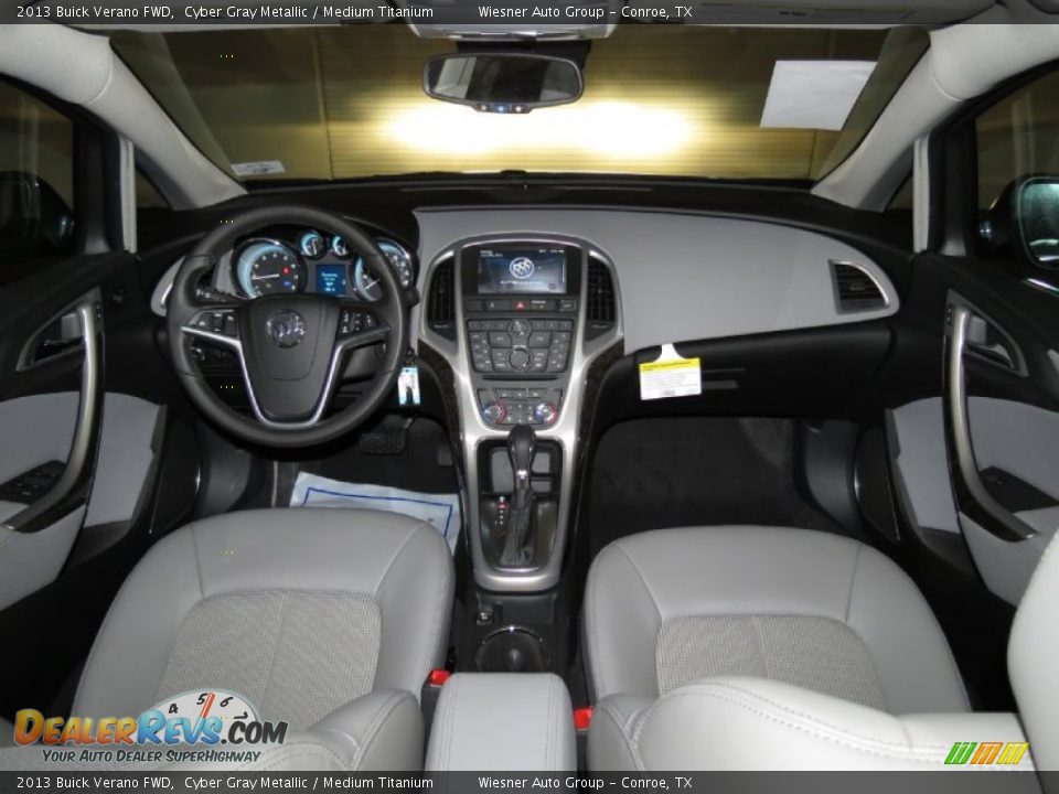 2013 Buick Verano FWD Cyber Gray Metallic / Medium Titanium Photo #3