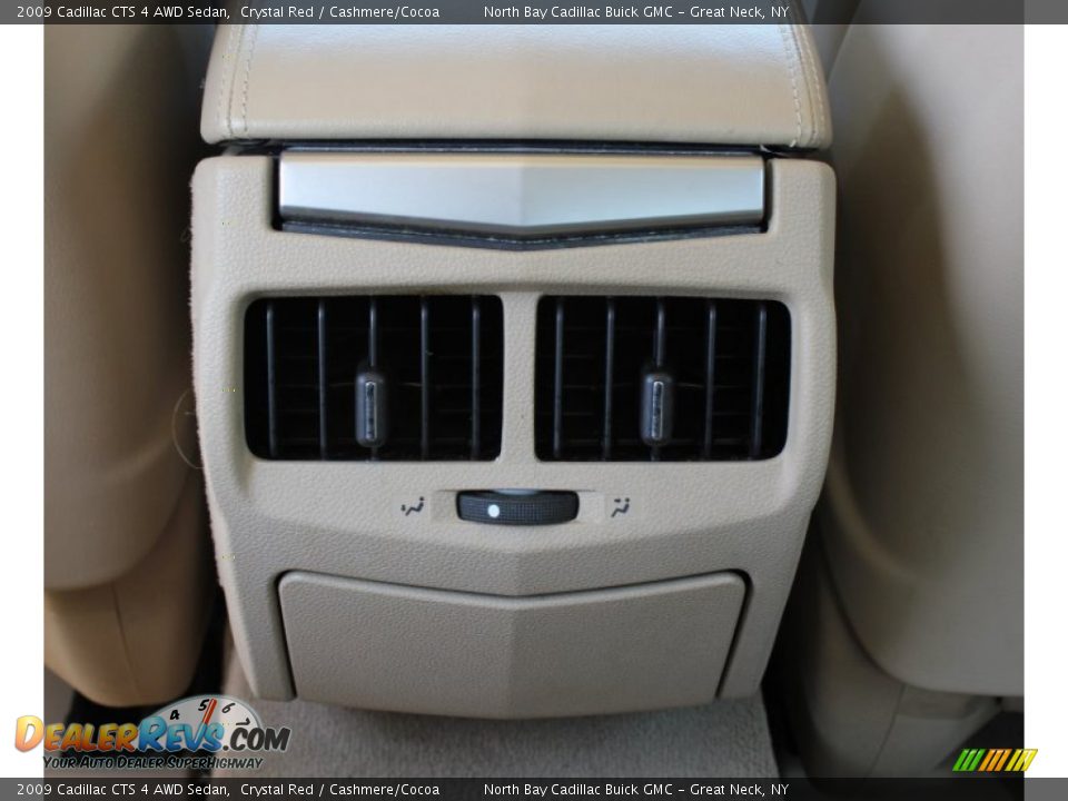 2009 Cadillac CTS 4 AWD Sedan Crystal Red / Cashmere/Cocoa Photo #17