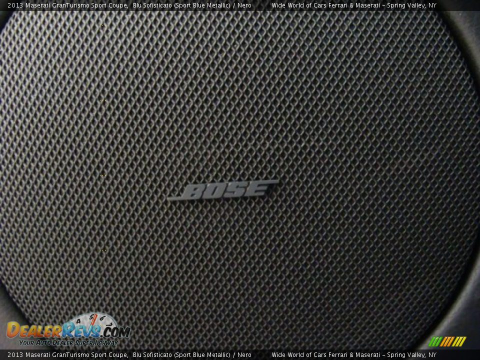 Audio System of 2013 Maserati GranTurismo Sport Coupe Photo #10