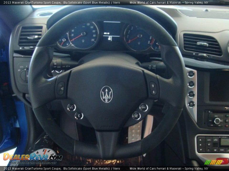 2013 Maserati GranTurismo Sport Coupe Steering Wheel Photo #17
