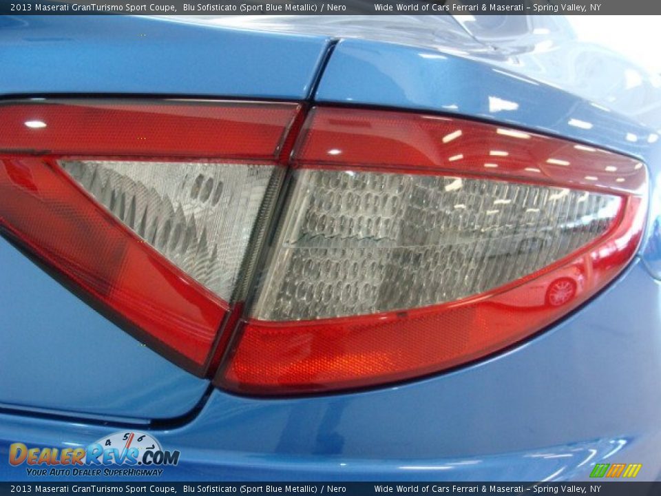 2013 Maserati GranTurismo Sport Coupe Blu Sofisticato (Sport Blue Metallic) / Nero Photo #25
