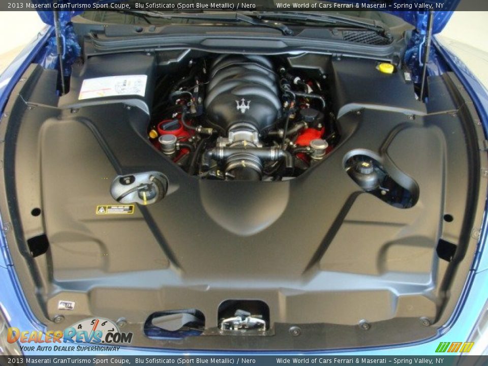 2013 Maserati GranTurismo Sport Coupe 4.7 Liter DOHC 32-Valve VVT V8 Engine Photo #28
