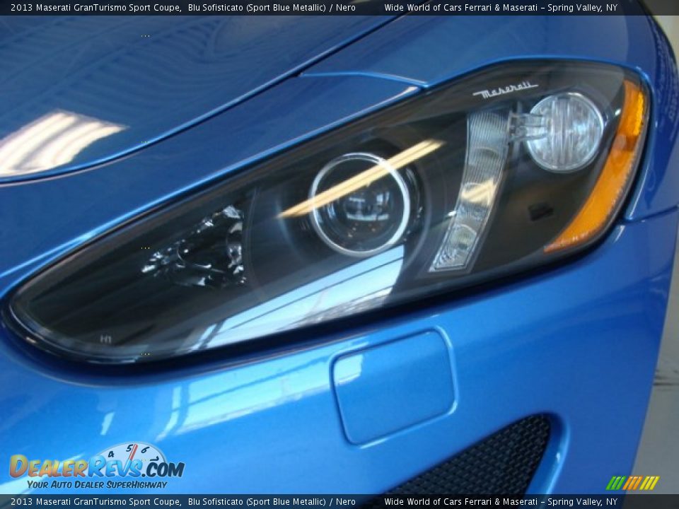 2013 Maserati GranTurismo Sport Coupe Blu Sofisticato (Sport Blue Metallic) / Nero Photo #30