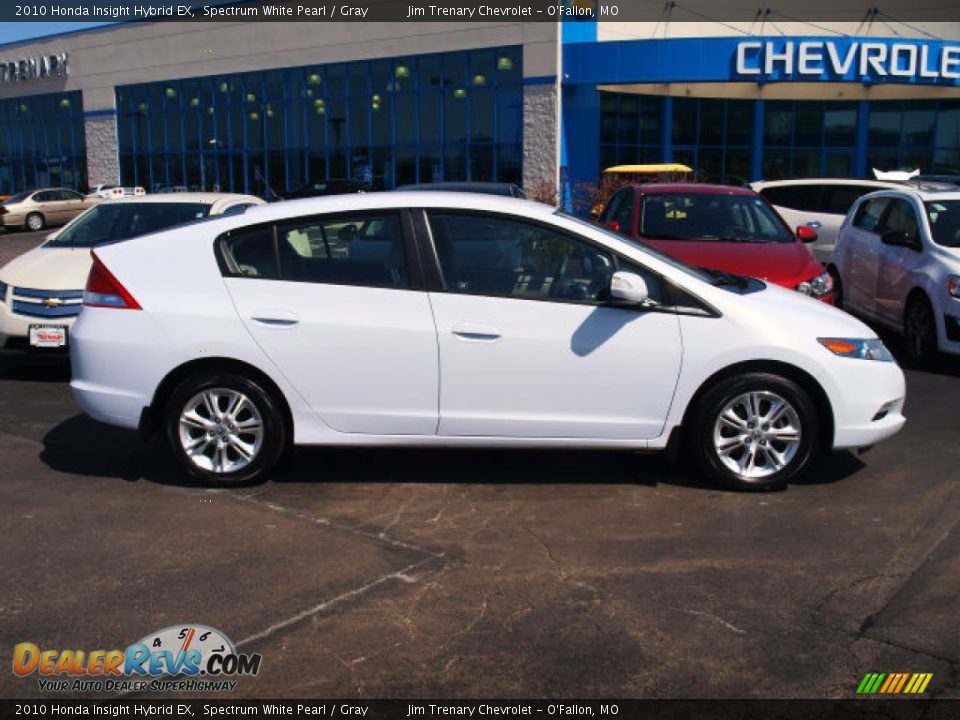 2010 Honda Insight Hybrid EX Spectrum White Pearl / Gray Photo #1