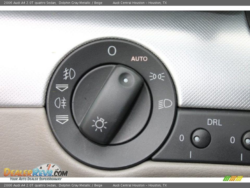 2006 Audi A4 2.0T quattro Sedan Dolphin Gray Metallic / Beige Photo #29