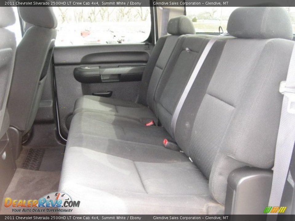 2011 Chevrolet Silverado 2500HD LT Crew Cab 4x4 Summit White / Ebony Photo #12