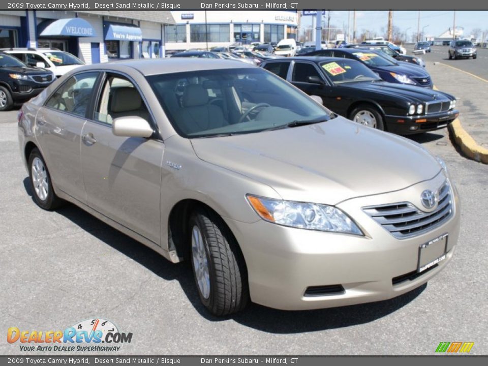 2009 Toyota Camry Hybrid Desert Sand Metallic / Bisque Photo #3