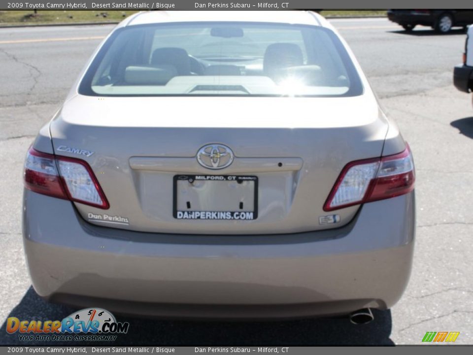 2009 Toyota Camry Hybrid Desert Sand Metallic / Bisque Photo #7