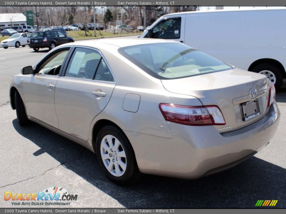 2009 Toyota Camry Hybrid Desert Sand Metallic / Bisque Photo #10