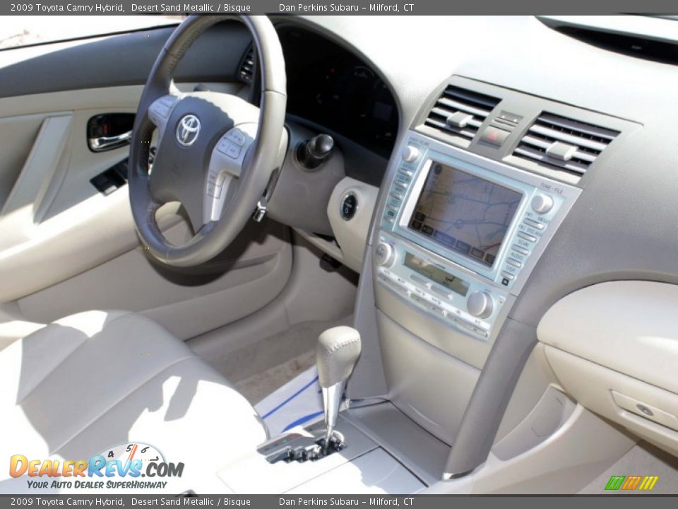 2009 Toyota Camry Hybrid Desert Sand Metallic / Bisque Photo #11