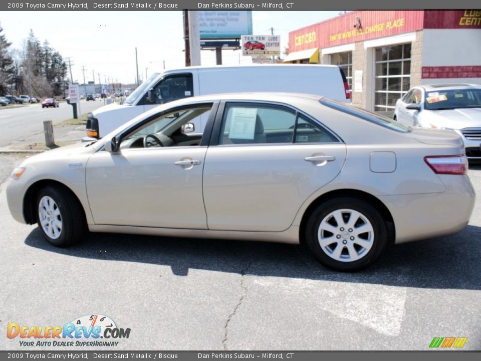 2009 Toyota Camry Hybrid Desert Sand Metallic / Bisque Photo #12