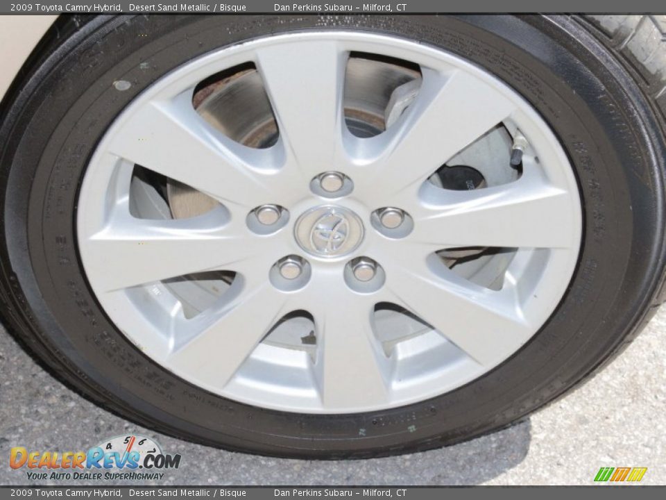 2009 Toyota Camry Hybrid Desert Sand Metallic / Bisque Photo #20