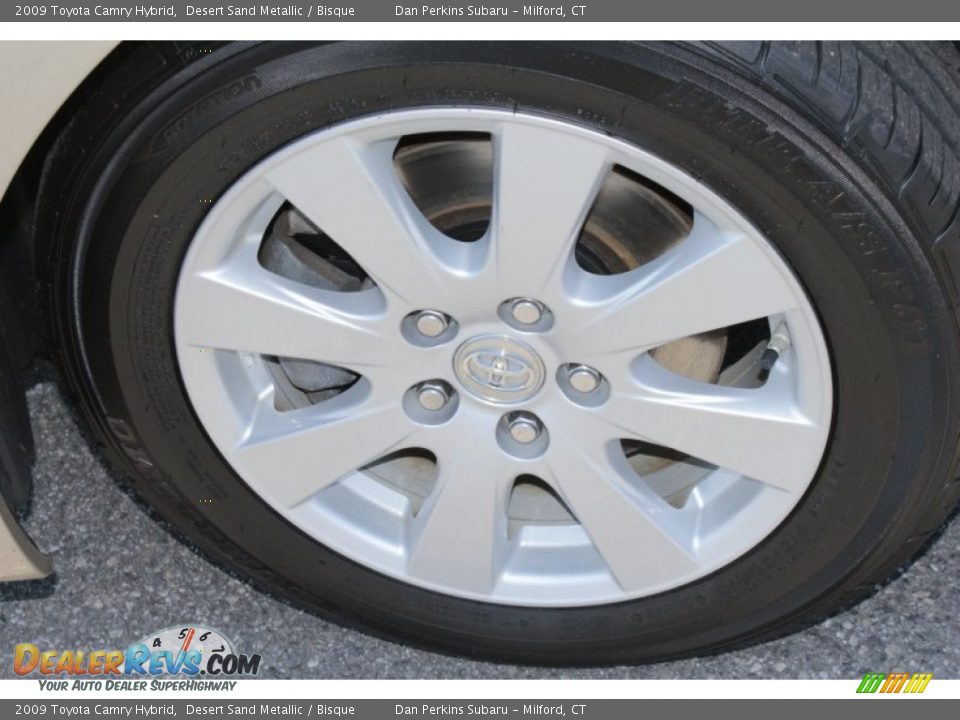 2009 Toyota Camry Hybrid Desert Sand Metallic / Bisque Photo #21