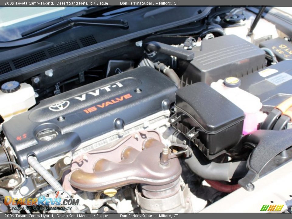 2009 Toyota Camry Hybrid Desert Sand Metallic / Bisque Photo #26