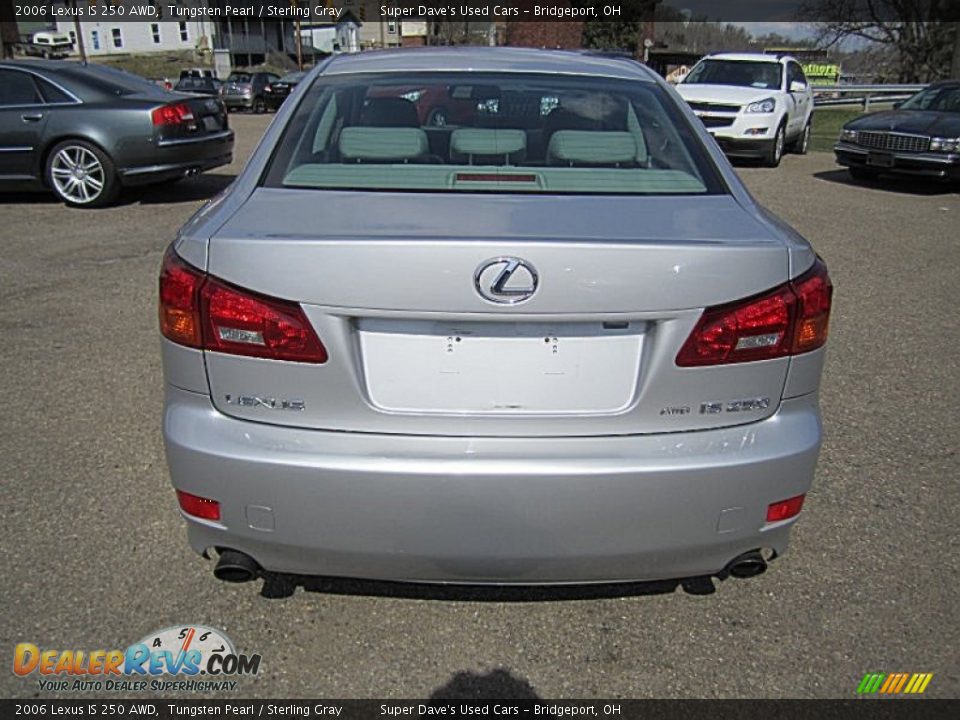 2006 Lexus IS 250 AWD Tungsten Pearl / Sterling Gray Photo #5