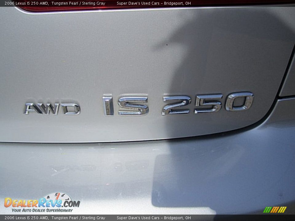 2006 Lexus IS 250 AWD Tungsten Pearl / Sterling Gray Photo #7