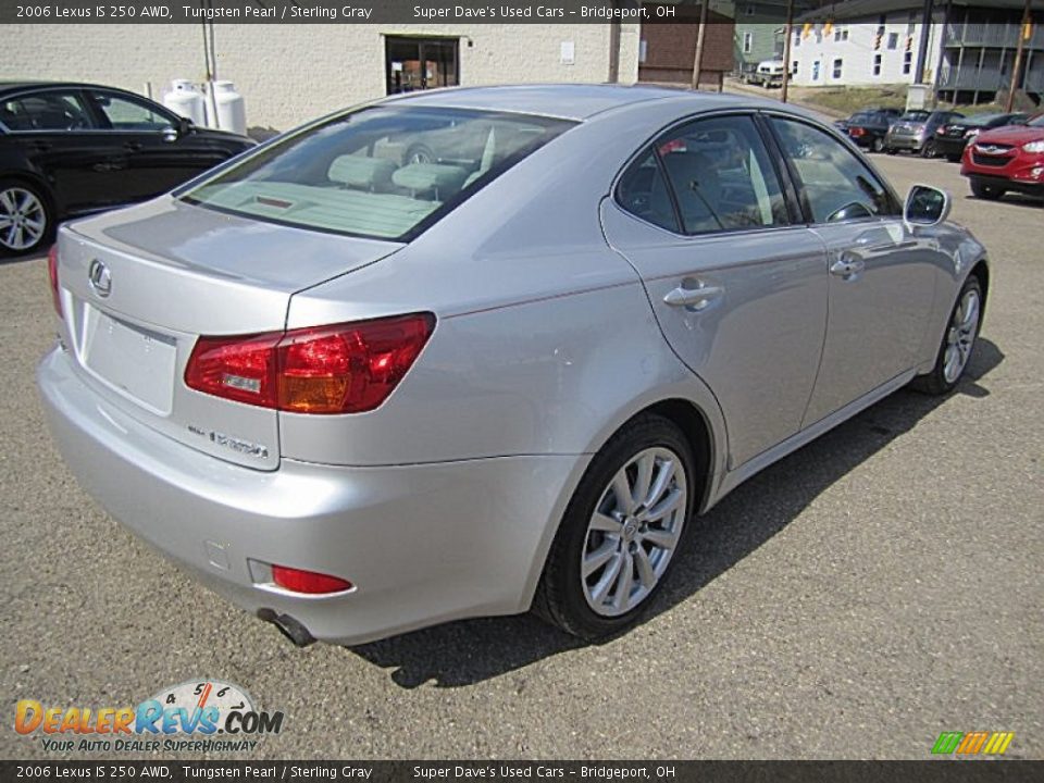 2006 Lexus IS 250 AWD Tungsten Pearl / Sterling Gray Photo #8