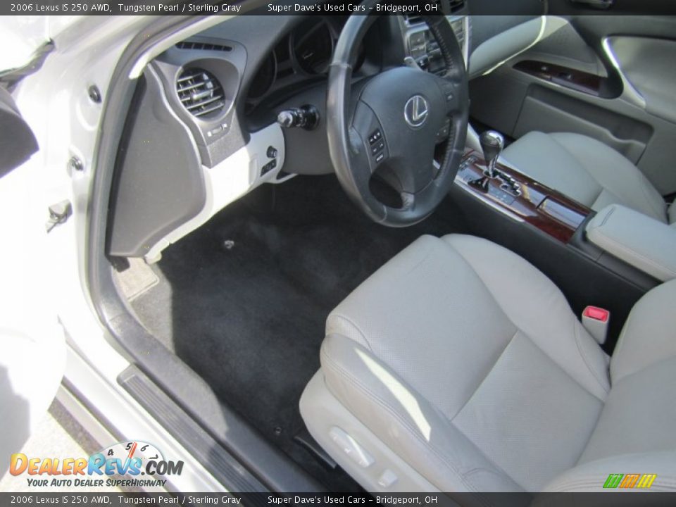 2006 Lexus IS 250 AWD Tungsten Pearl / Sterling Gray Photo #17