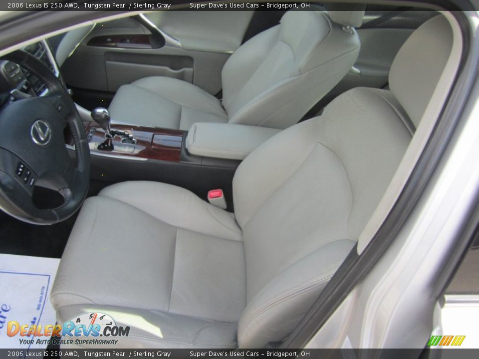 2006 Lexus IS 250 AWD Tungsten Pearl / Sterling Gray Photo #18