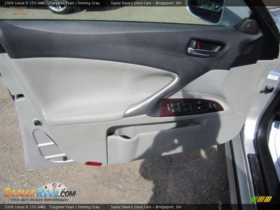 2006 Lexus IS 250 AWD Tungsten Pearl / Sterling Gray Photo #20