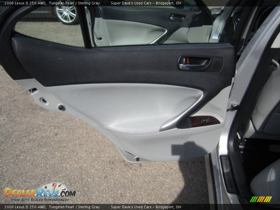 2006 Lexus IS 250 AWD Tungsten Pearl / Sterling Gray Photo #22