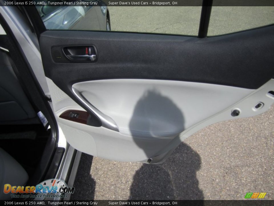 2006 Lexus IS 250 AWD Tungsten Pearl / Sterling Gray Photo #24