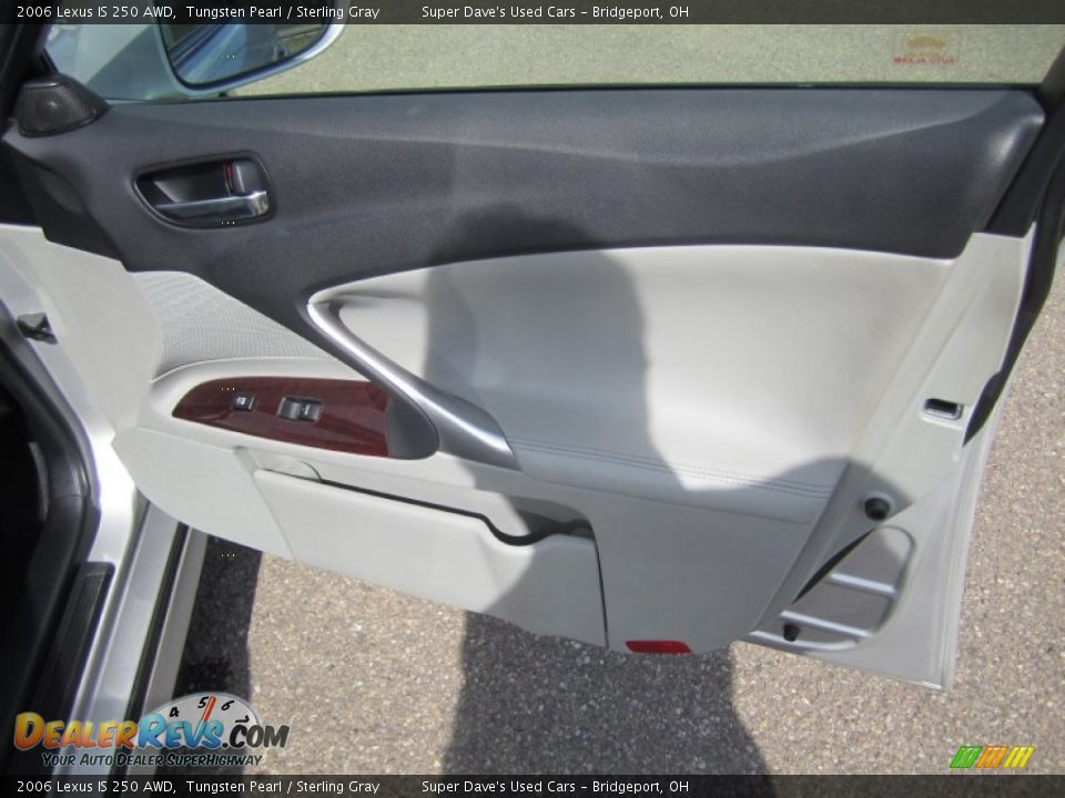 2006 Lexus IS 250 AWD Tungsten Pearl / Sterling Gray Photo #25