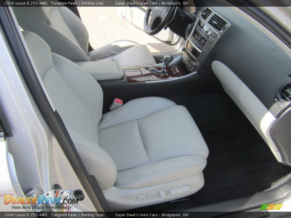 2006 Lexus IS 250 AWD Tungsten Pearl / Sterling Gray Photo #26