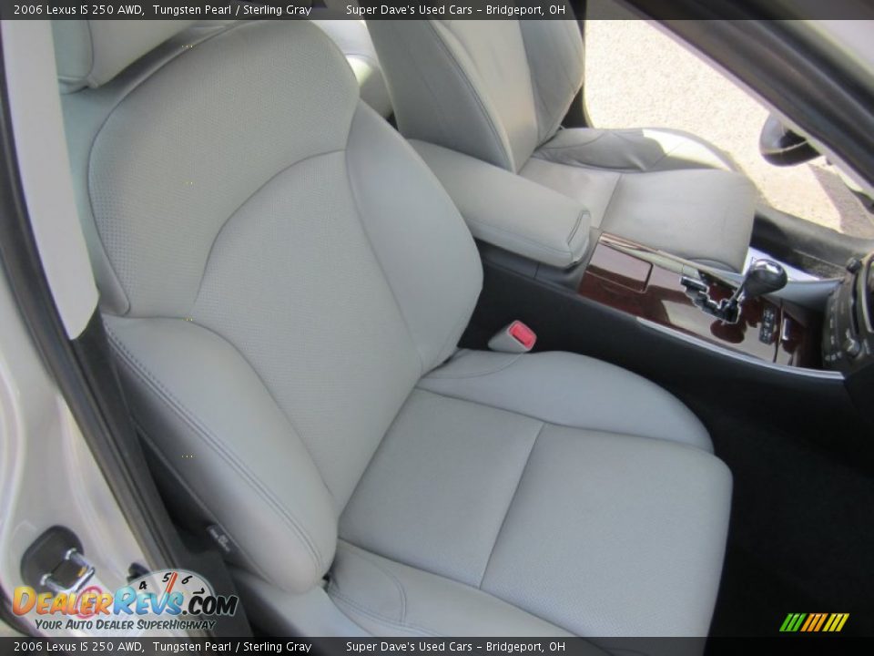 2006 Lexus IS 250 AWD Tungsten Pearl / Sterling Gray Photo #27