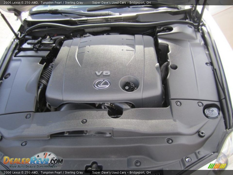 2006 Lexus IS 250 AWD Tungsten Pearl / Sterling Gray Photo #32