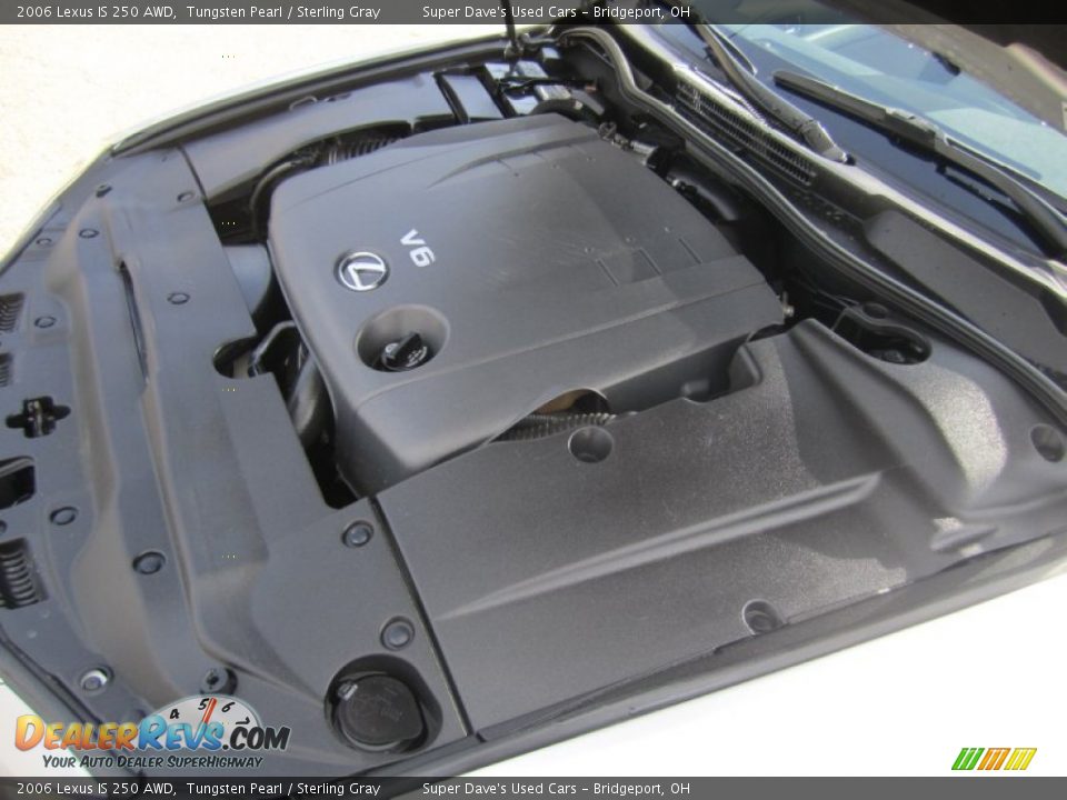 2006 Lexus IS 250 AWD Tungsten Pearl / Sterling Gray Photo #34
