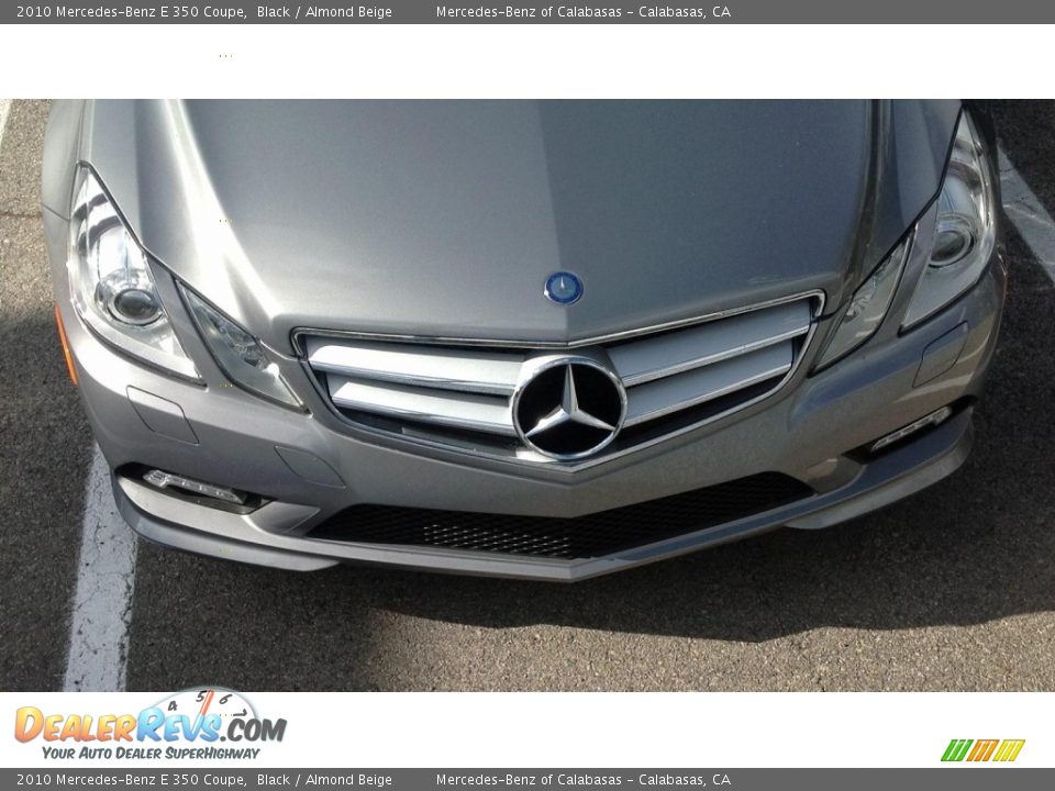 2010 Mercedes-Benz E 350 Coupe Black / Almond Beige Photo #1
