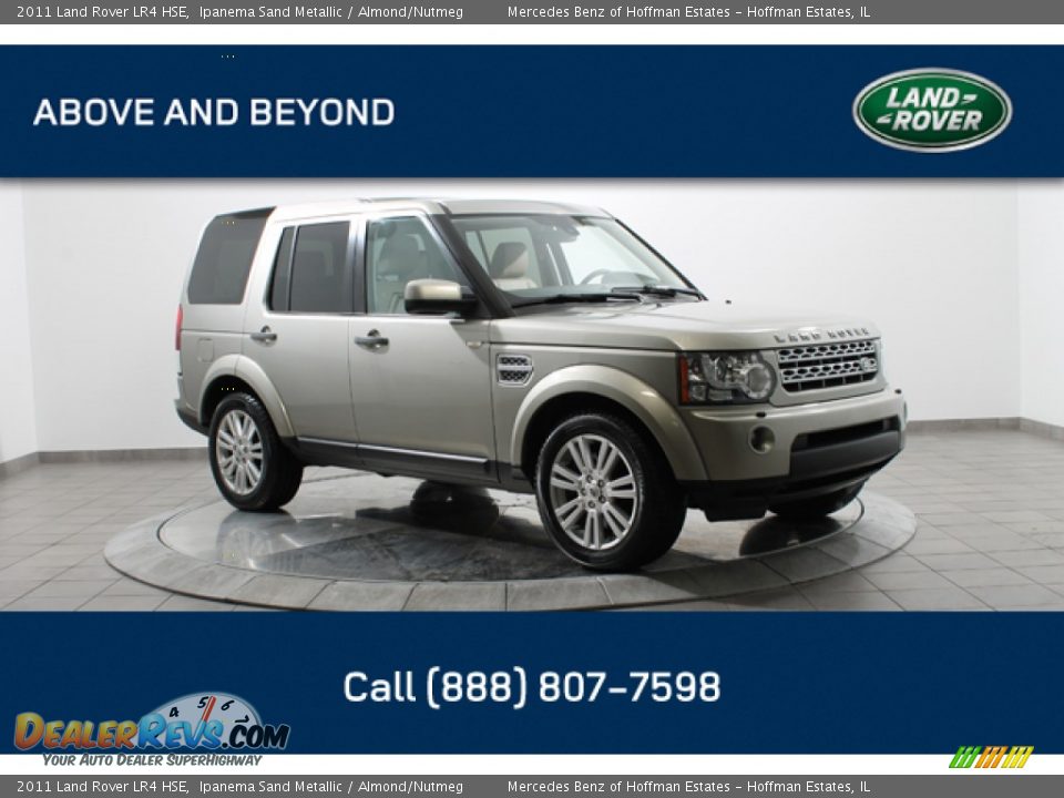 2011 Land Rover LR4 HSE Ipanema Sand Metallic / Almond/Nutmeg Photo #1
