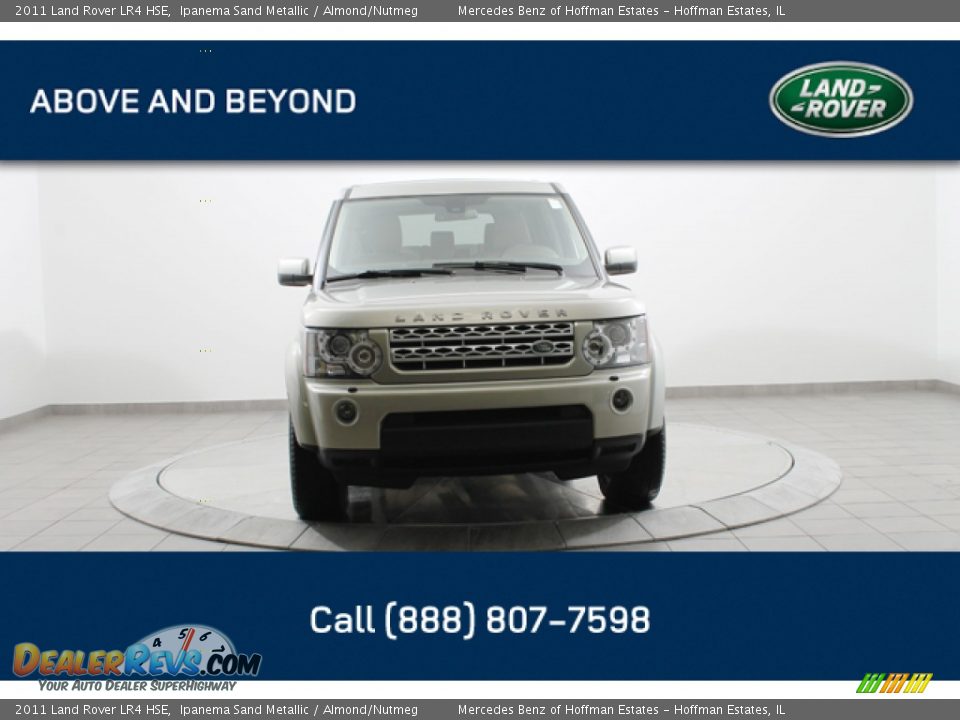 2011 Land Rover LR4 HSE Ipanema Sand Metallic / Almond/Nutmeg Photo #3