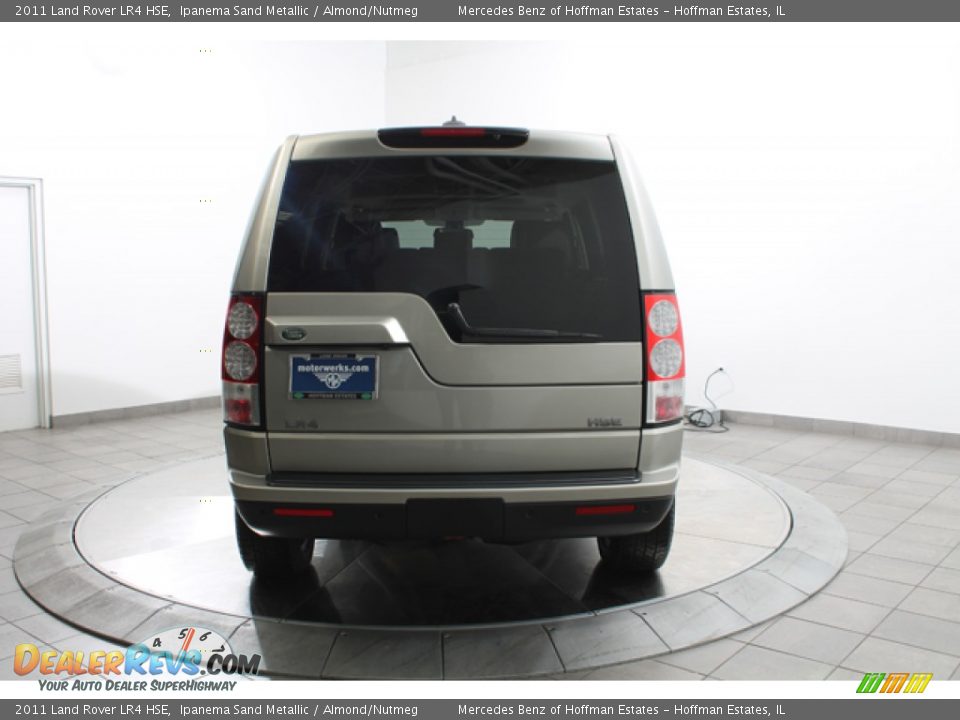 2011 Land Rover LR4 HSE Ipanema Sand Metallic / Almond/Nutmeg Photo #4