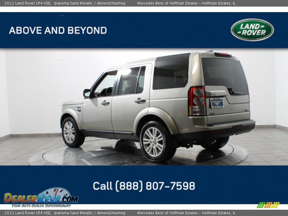 2011 Land Rover LR4 HSE Ipanema Sand Metallic / Almond/Nutmeg Photo #5