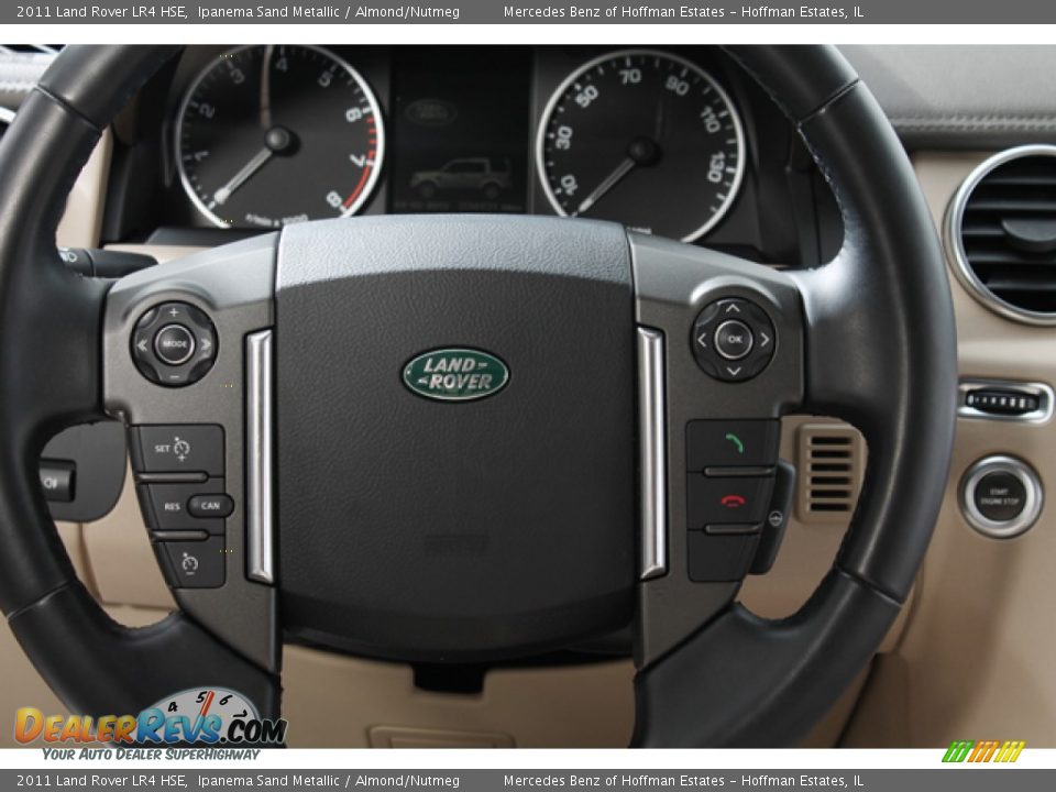 2011 Land Rover LR4 HSE Ipanema Sand Metallic / Almond/Nutmeg Photo #8